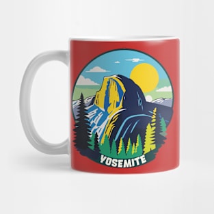 Hike Yosemite Half Dome Mug